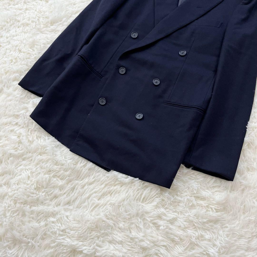 Saint Laurent Tailored Jacket Asian fit S US size XS Navy Authentic