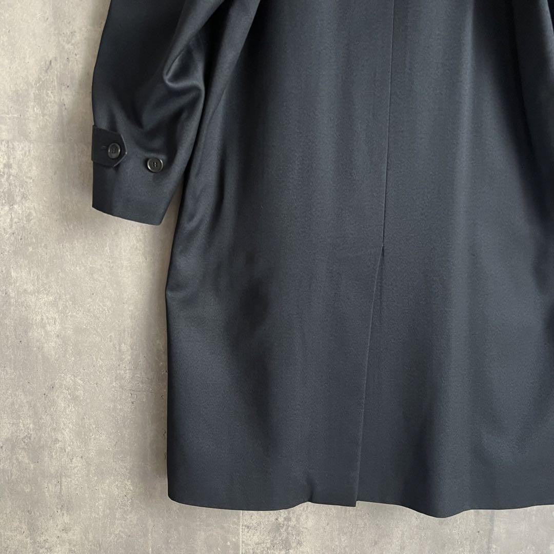 Saint Laurent Coat Asian fit L US size M Navy Authentic