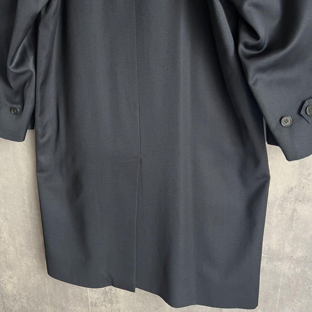 Saint Laurent Coat Asian fit L US size M Navy Authentic
