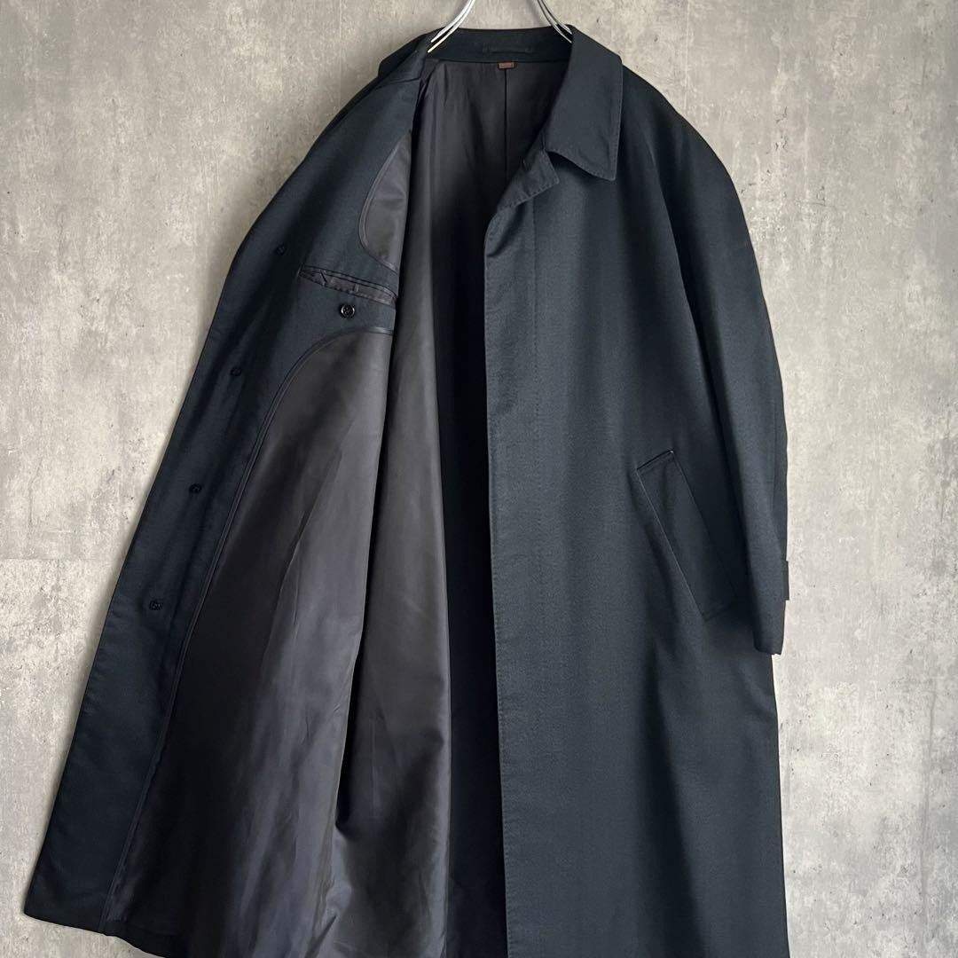 Saint Laurent Coat Asian fit L US size M Navy Authentic