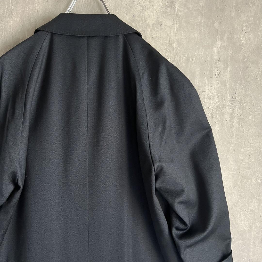 Saint Laurent Coat Asian fit L US size M Navy Authentic