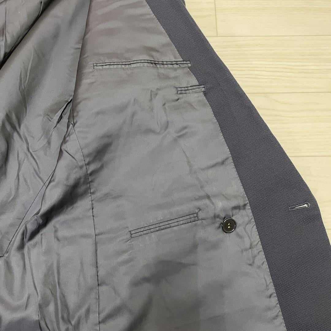 Saint Laurent Tailored Jacket Asian fit L US size M Navy Authentic