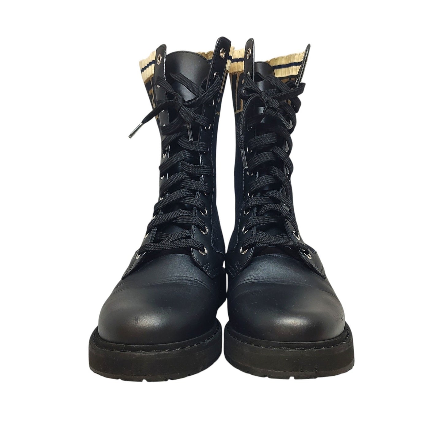 FENDI Short Boots Shoes EU 37 US 7 Pink Authentic