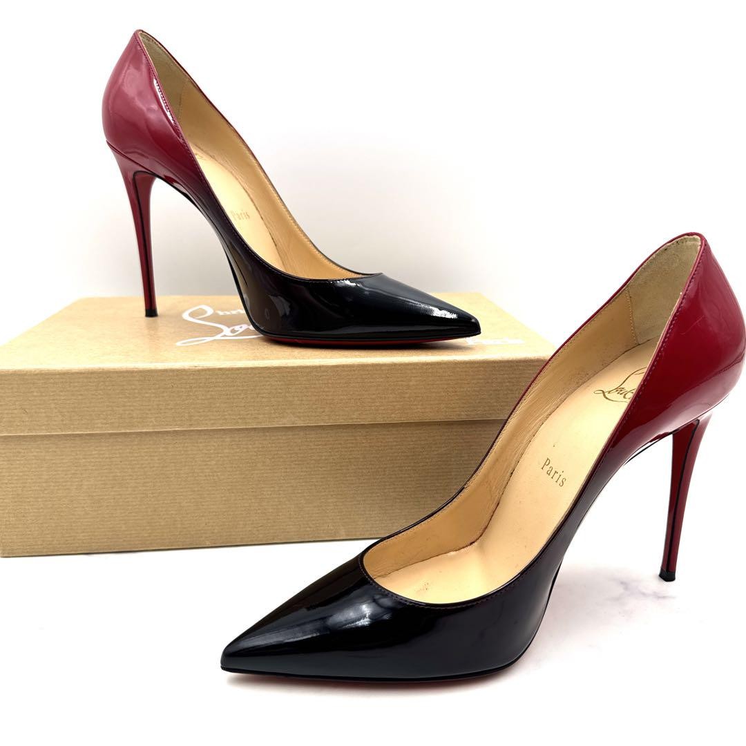 Christian Louboutin Shoes Pumps Heel EU 37 US 7 Gradient Color Authentic
