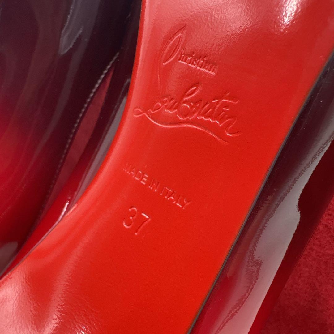 Christian Louboutin Shoes Pumps Heel EU 37 US 7 Gradient Color Authentic