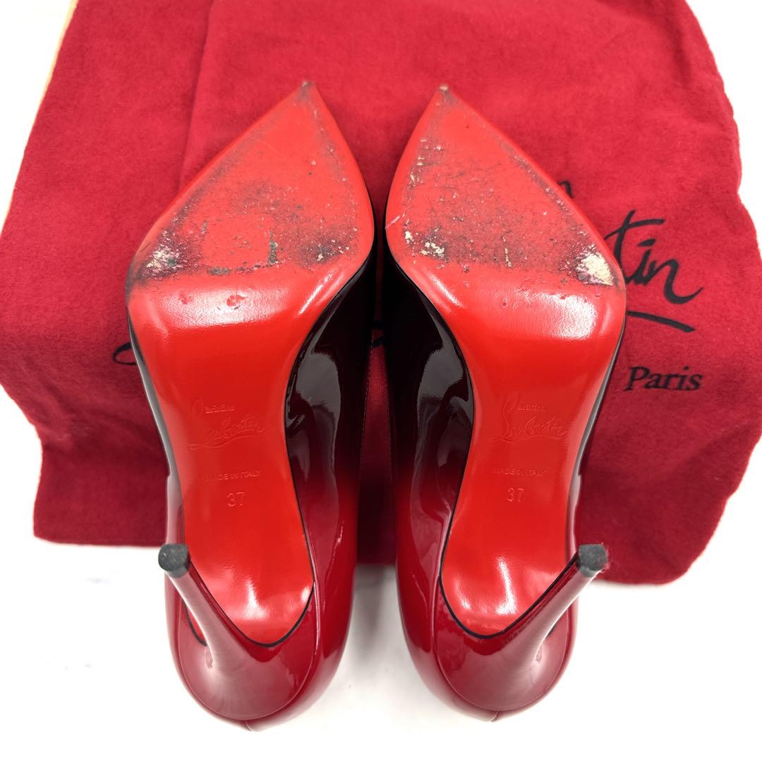 Christian Louboutin Shoes Pumps Heel EU 37 US 7 Gradient Color Authentic