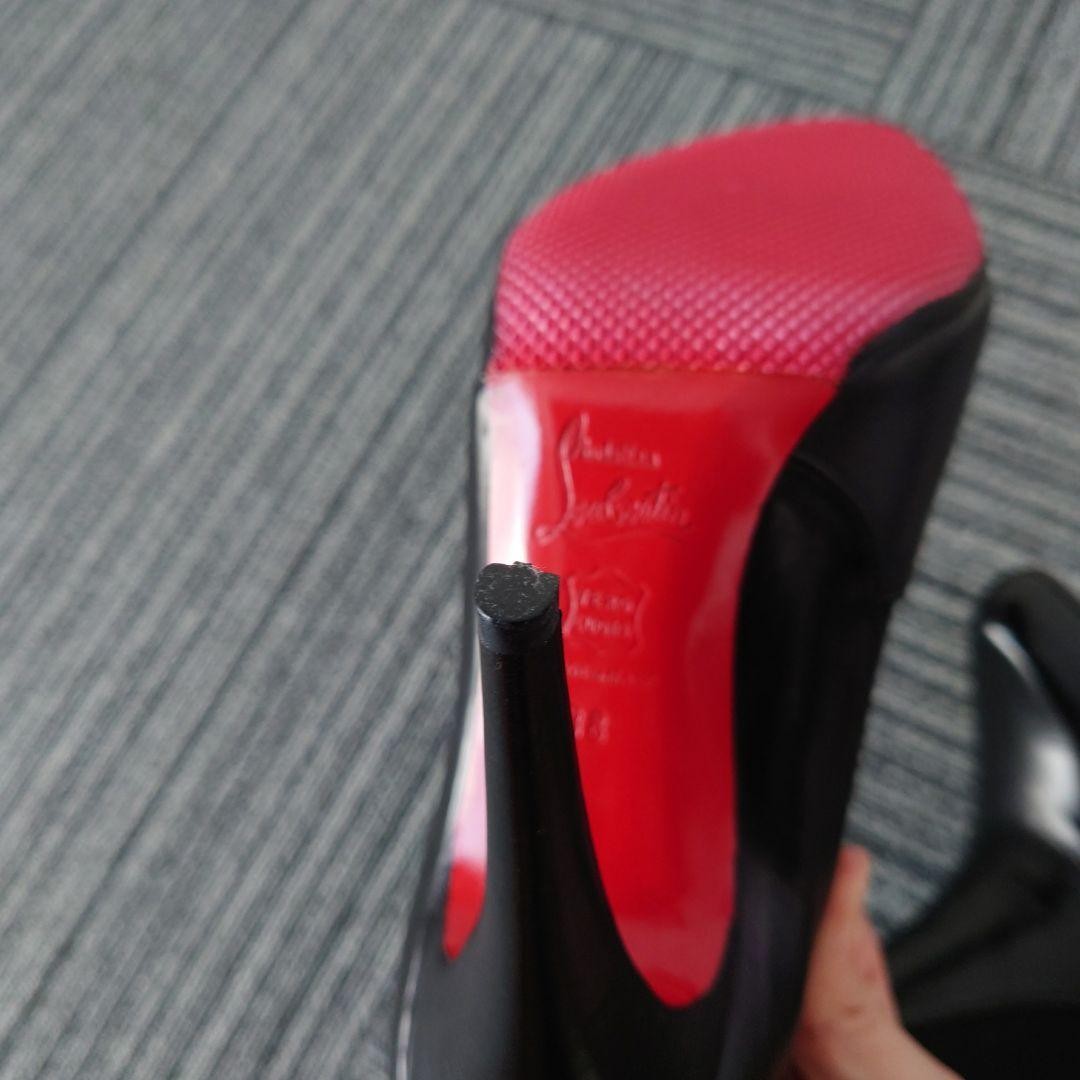 Christian Louboutin Shoes Pumps Heel EU 38 US 8 Authentic