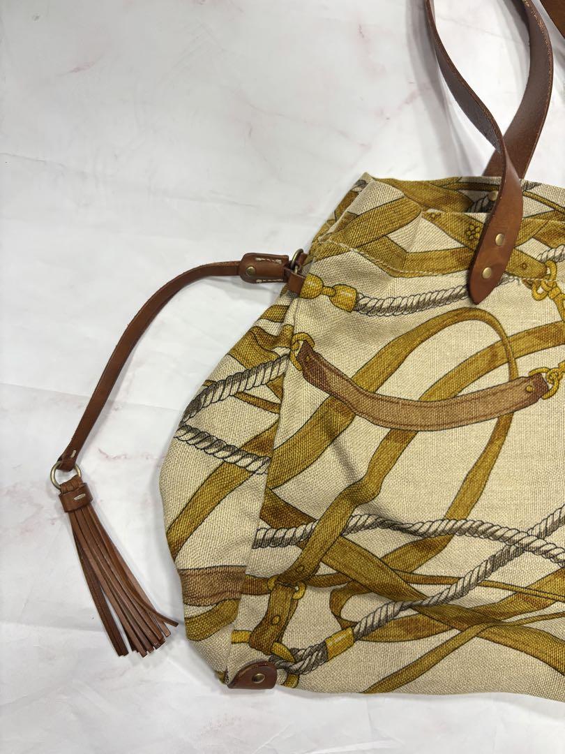 MIU MIU Hand Bag Tote Purse Logo Authentic