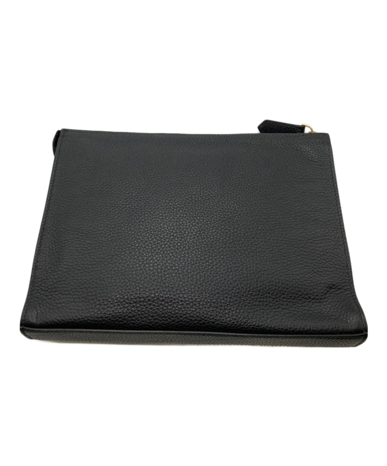 FENDI Clutch Bag Second Bag Bugs Eye Monster Black Authentic