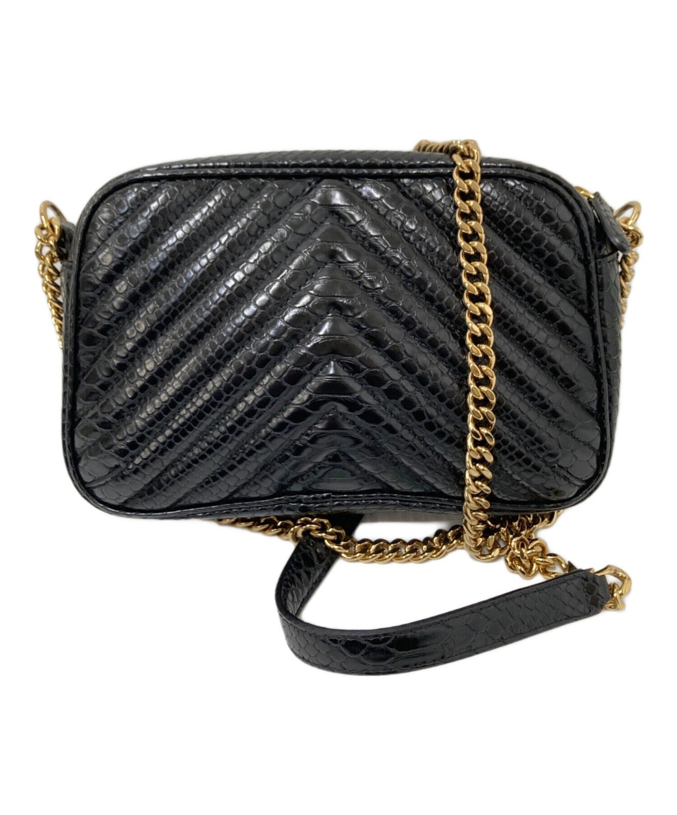 Stella McCartney Shoulder Bag Purse Star Black Authentic
