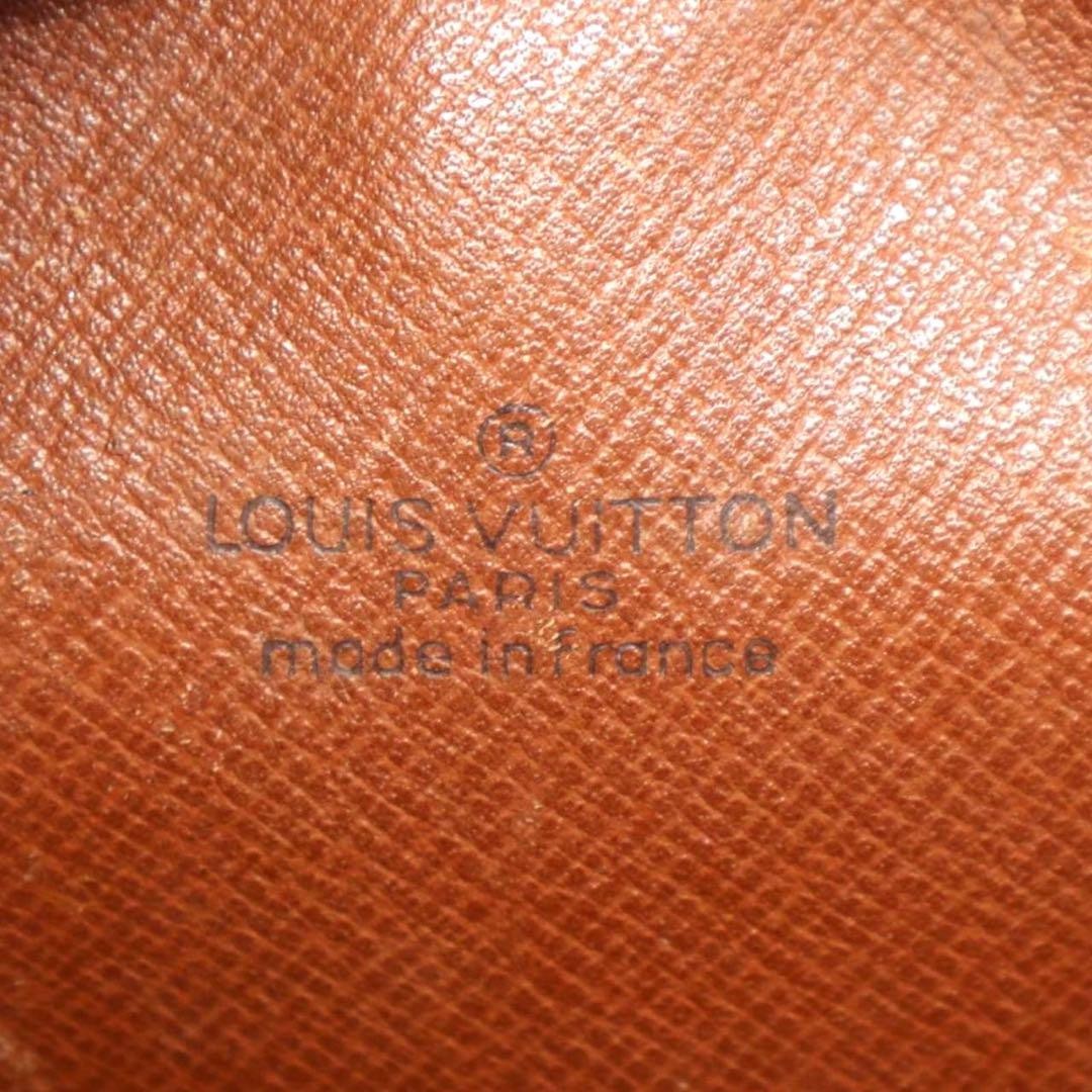Louis Vuitton Shoulder Bag Purse Monogram M51828 PVC Leather Brown Beige