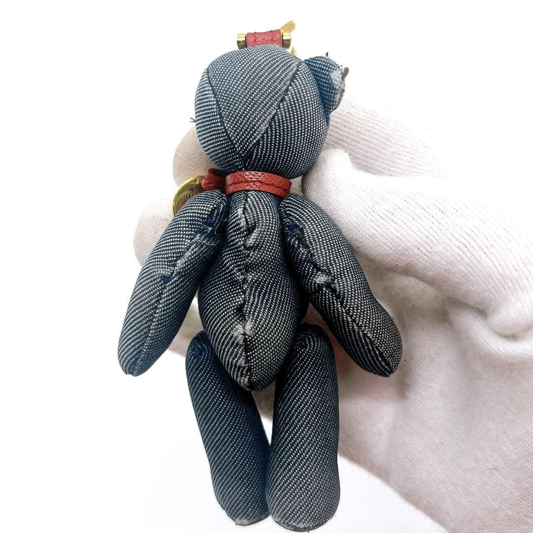PRADA Key Ring Keychain Bag Charm JOHNNY Bear Authentic