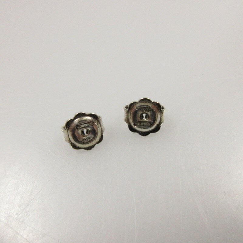 GUCCI Earrings Double G Silver Unisex Accessory Authentic
