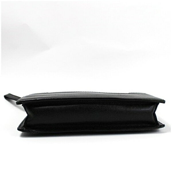 BURBERRY Second bag Business bag Leather Black Authentic