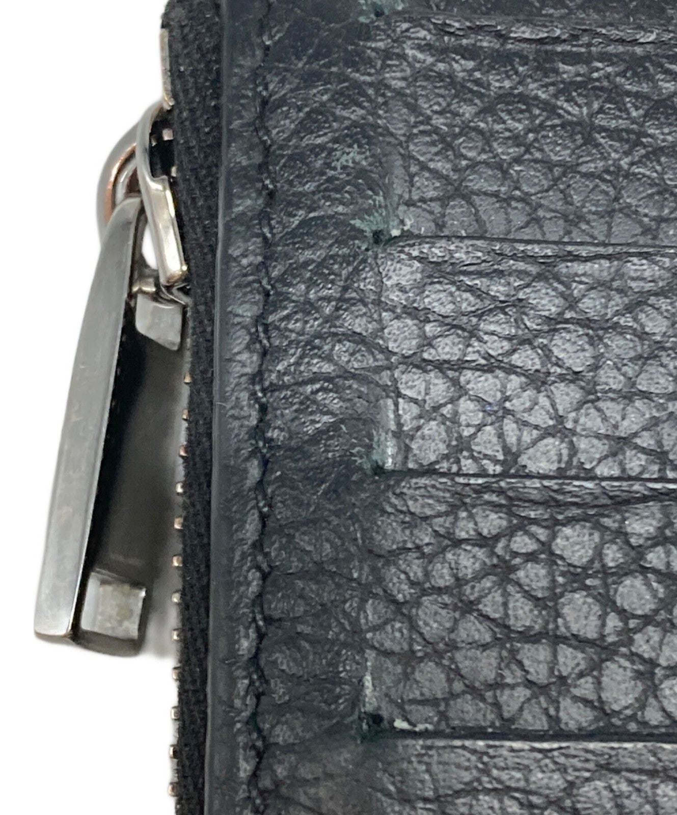Christian Dior Coin Case Card Holder Wallet Purse Compact Trotter Black Auth