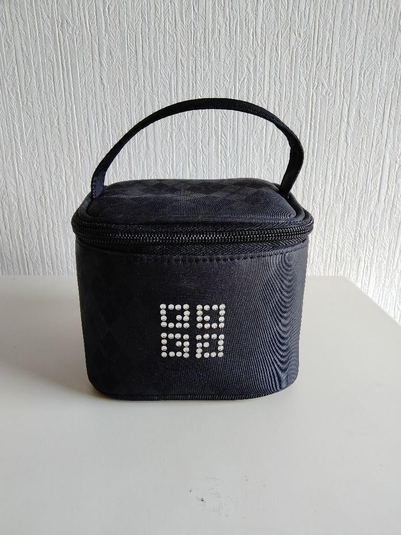 GIVENCHY Accessory Pouch Hand Pouch 4G Black Authentic