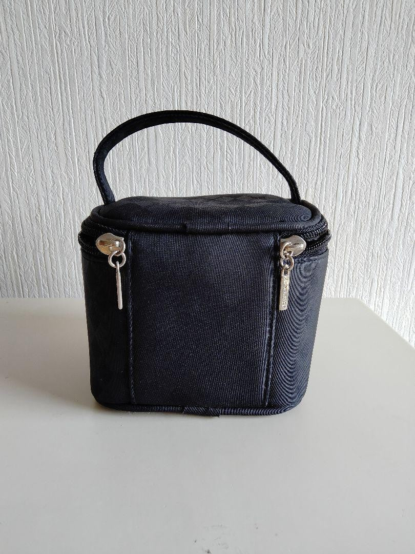 GIVENCHY Accessory Pouch Hand Pouch 4G Black Authentic