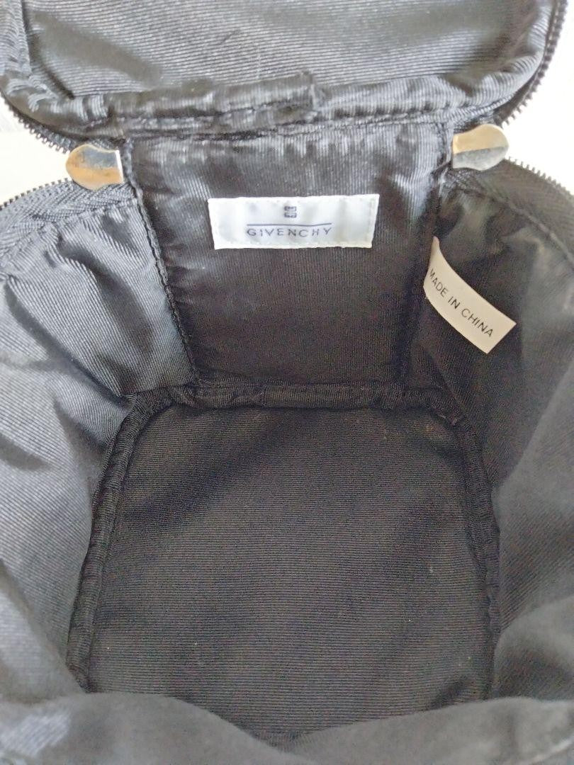 GIVENCHY Accessory Pouch Hand Pouch 4G Black Authentic