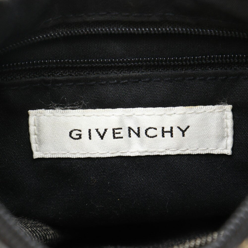 GIVENCHY Accessory Pouch Shoulder Bag Purse Denim Navy Authentic