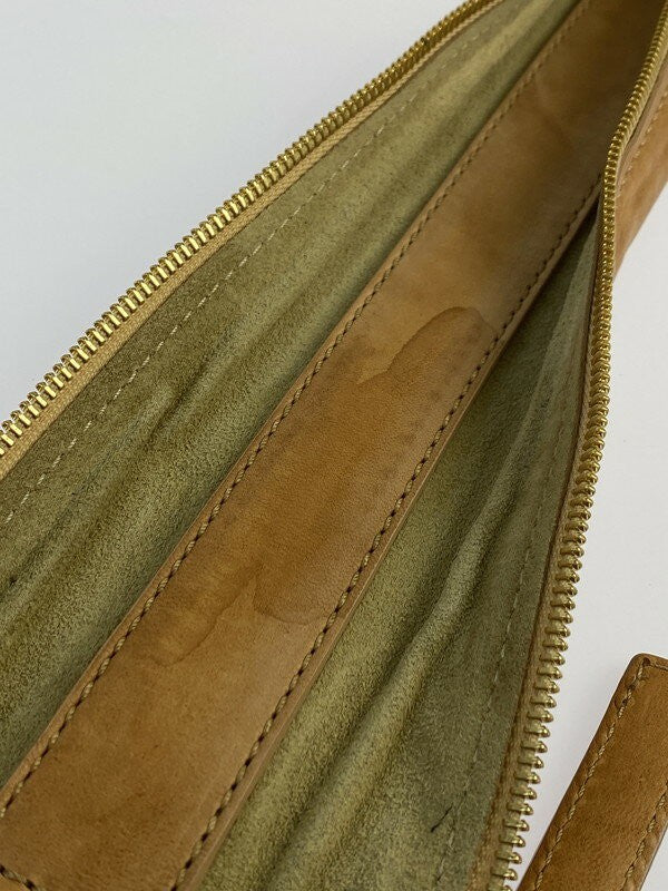 Hand Shoulder Bag Tote Purse 2way Nightingale Camel Authentic