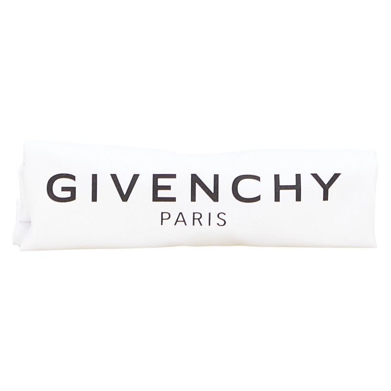 GIVENCHY Clutch Bag Second Bag Leather Black White Authentic
