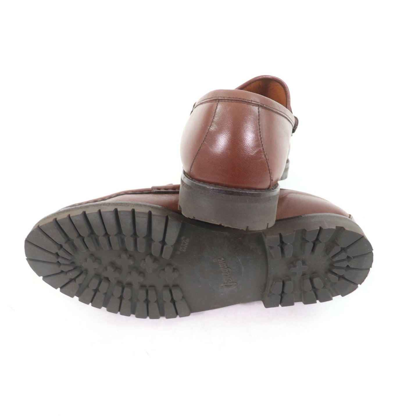 GUCCI Loafers Shoes Horse Bit EU 36 US 6 Leather Brown Authentic