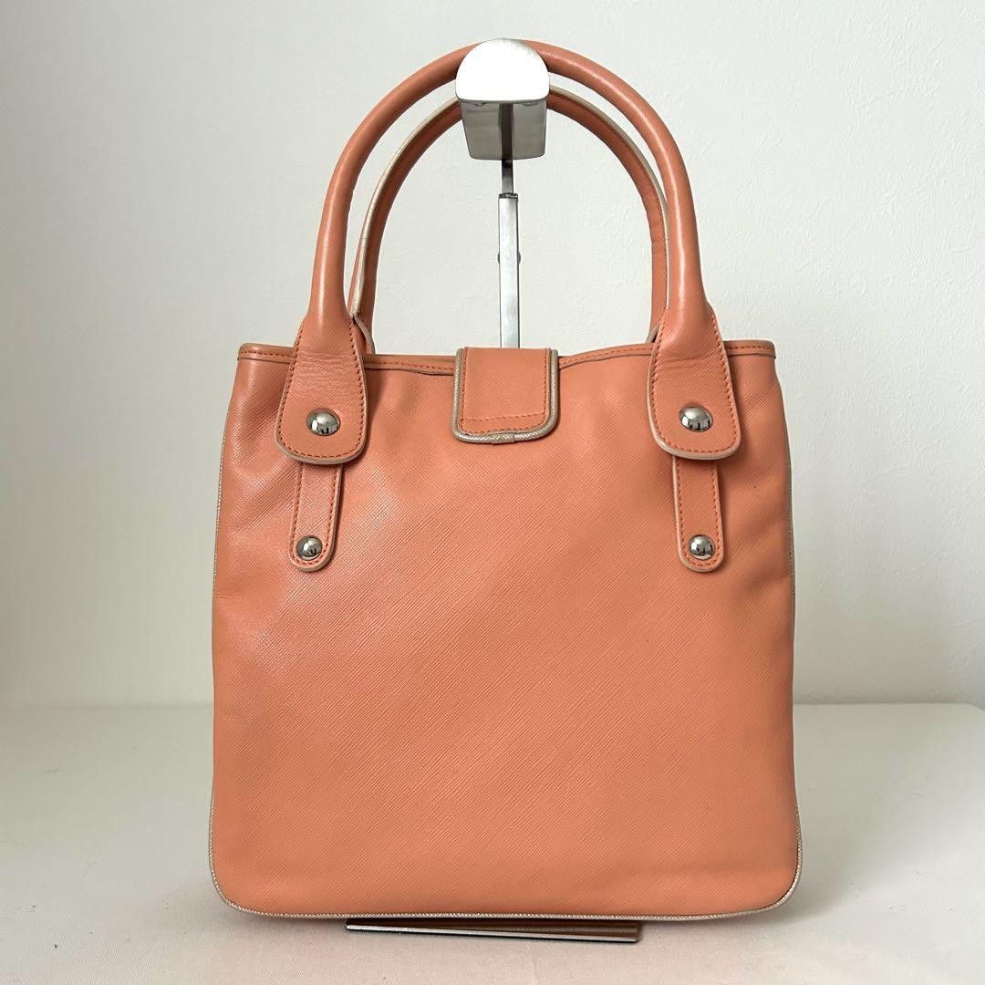 Salvatore Ferragamo Hand Shoulder Bag Tote Purse 2way Leather Authentic