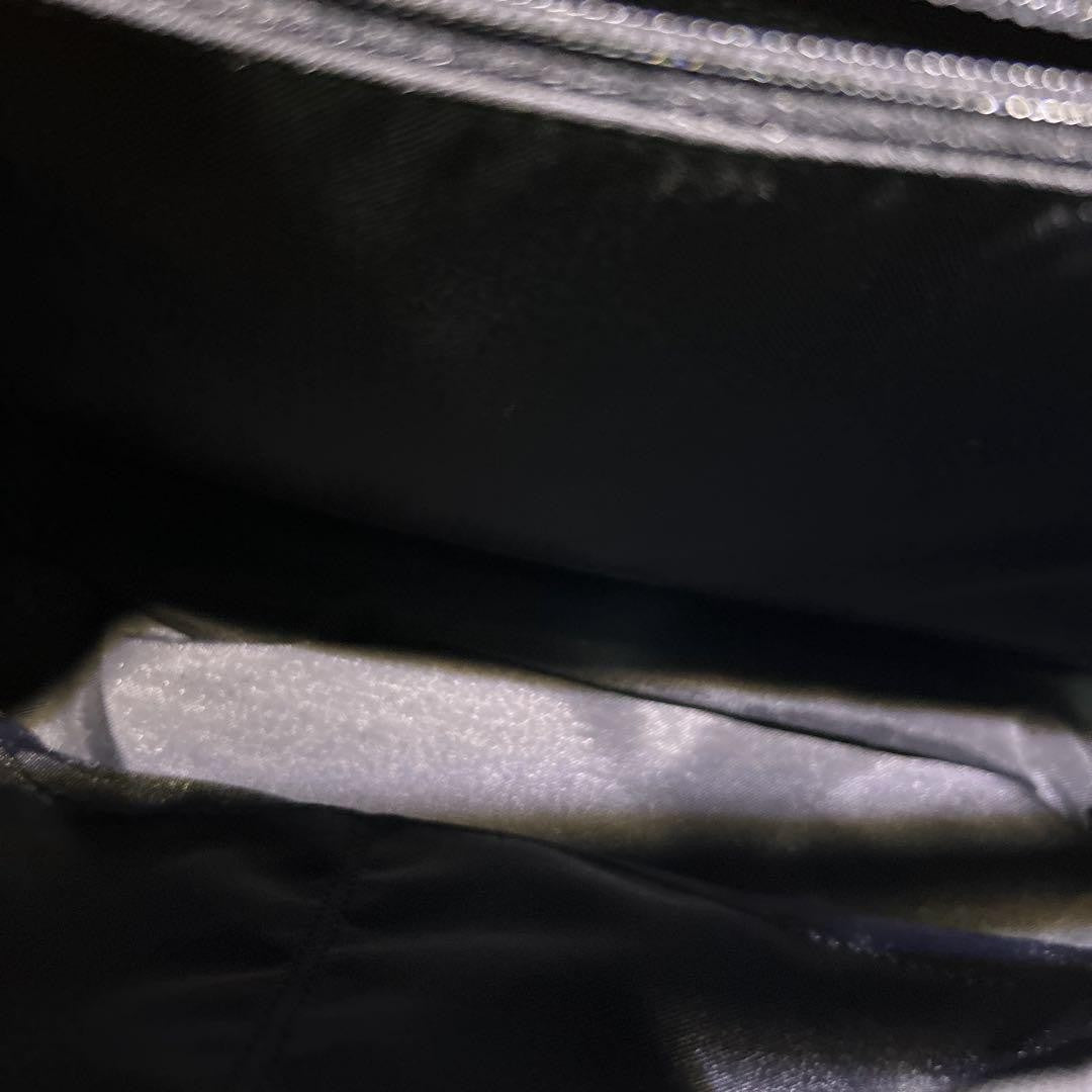 GIVENCHY Hand Bag Purse Leather with logo Authentic Black Used Women's
