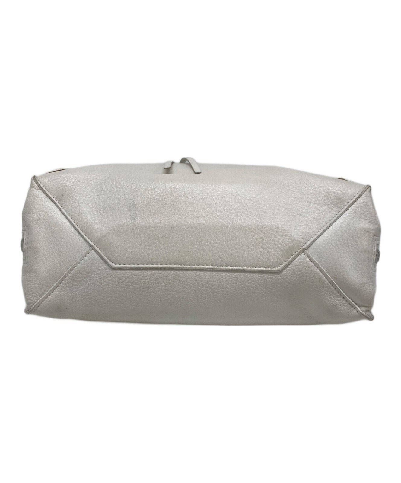 BALENCIAGA Hand Shoulder Bag Tote Purse 2way White Authentic
