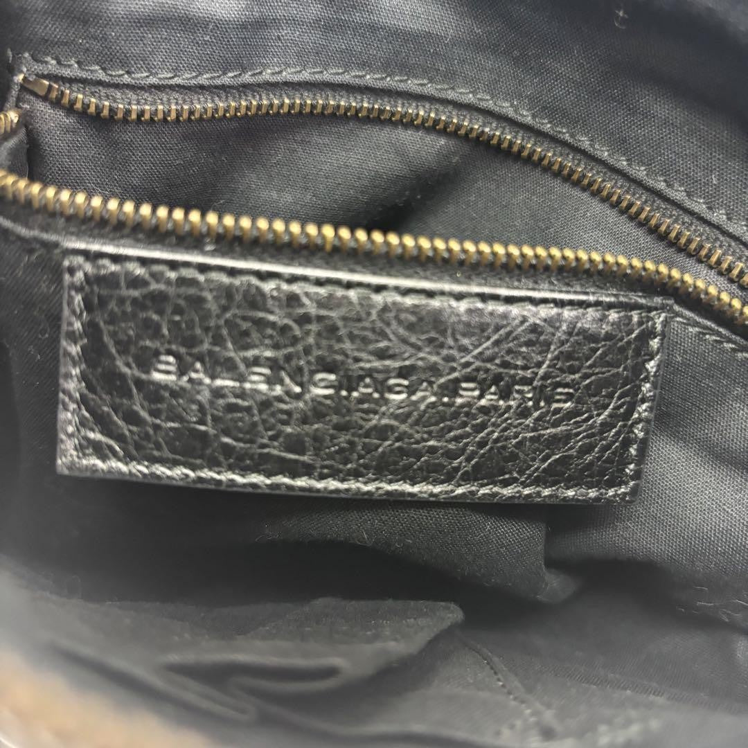BALENCIAGA Shoulder Bag Purse Leather Authentic
