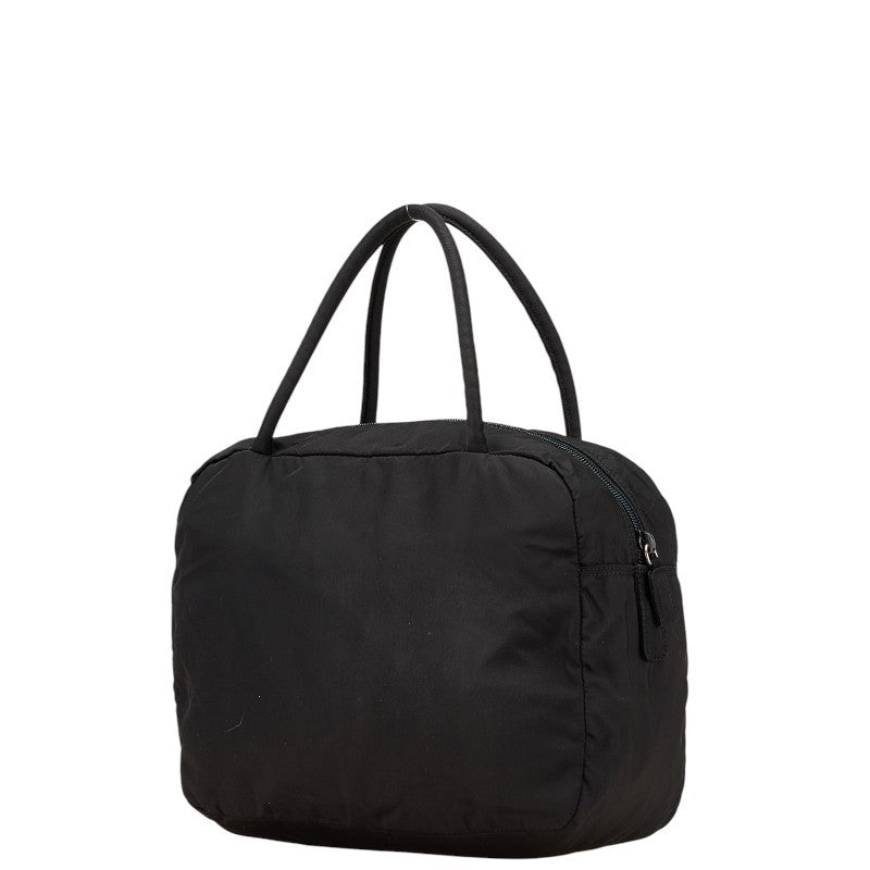 PRADA Mini Hand Bag Tote Purse Logo Nylon Black Authentic