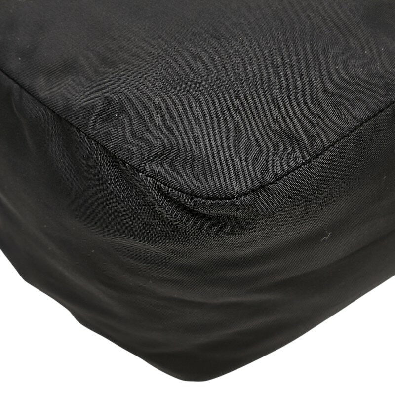 PRADA Mini Hand Bag Tote Purse Logo Nylon Black Authentic