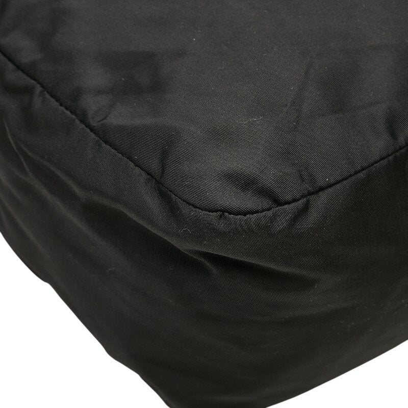 PRADA Mini Hand Bag Tote Purse Logo Nylon Black Authentic