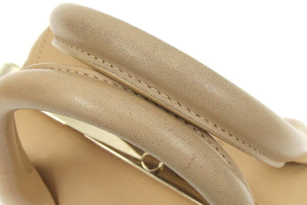 Chloe Hand Bag Tote Purse JOYCE Leather Beige Authentic