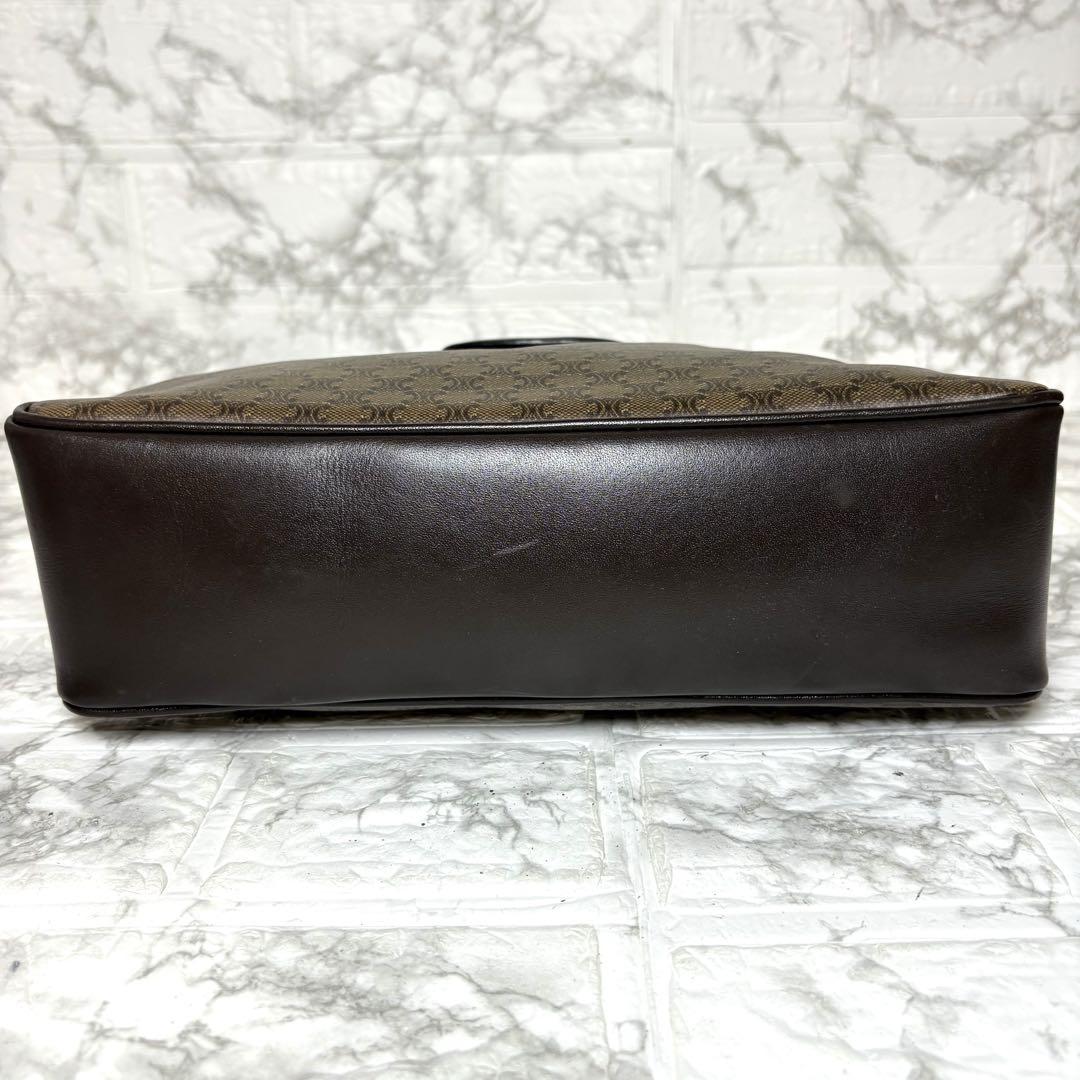CELINE Hand Shoulder Bag Tote Purse Macadam Authentic