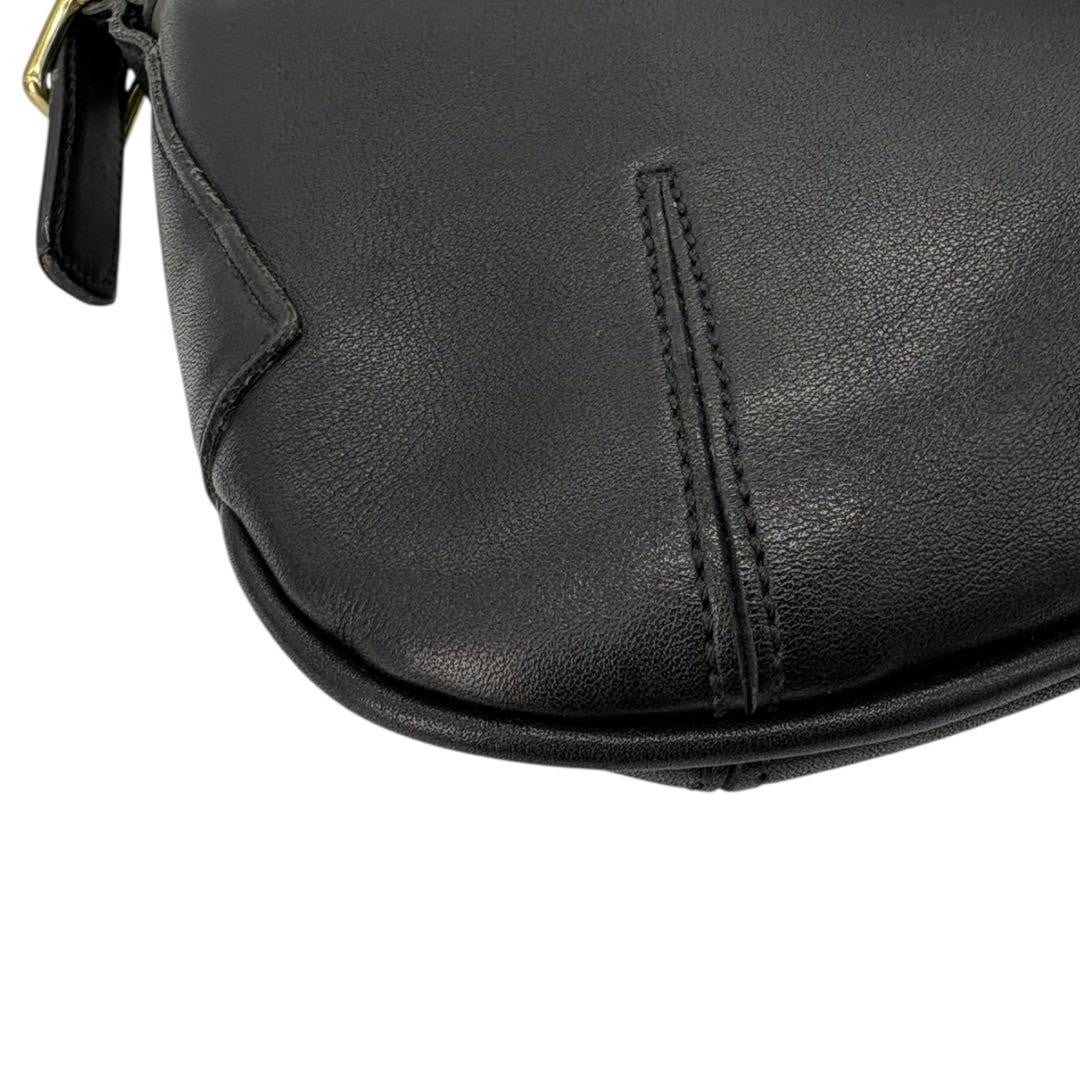 COACH Shoulder Bag Purse Leather Authentic