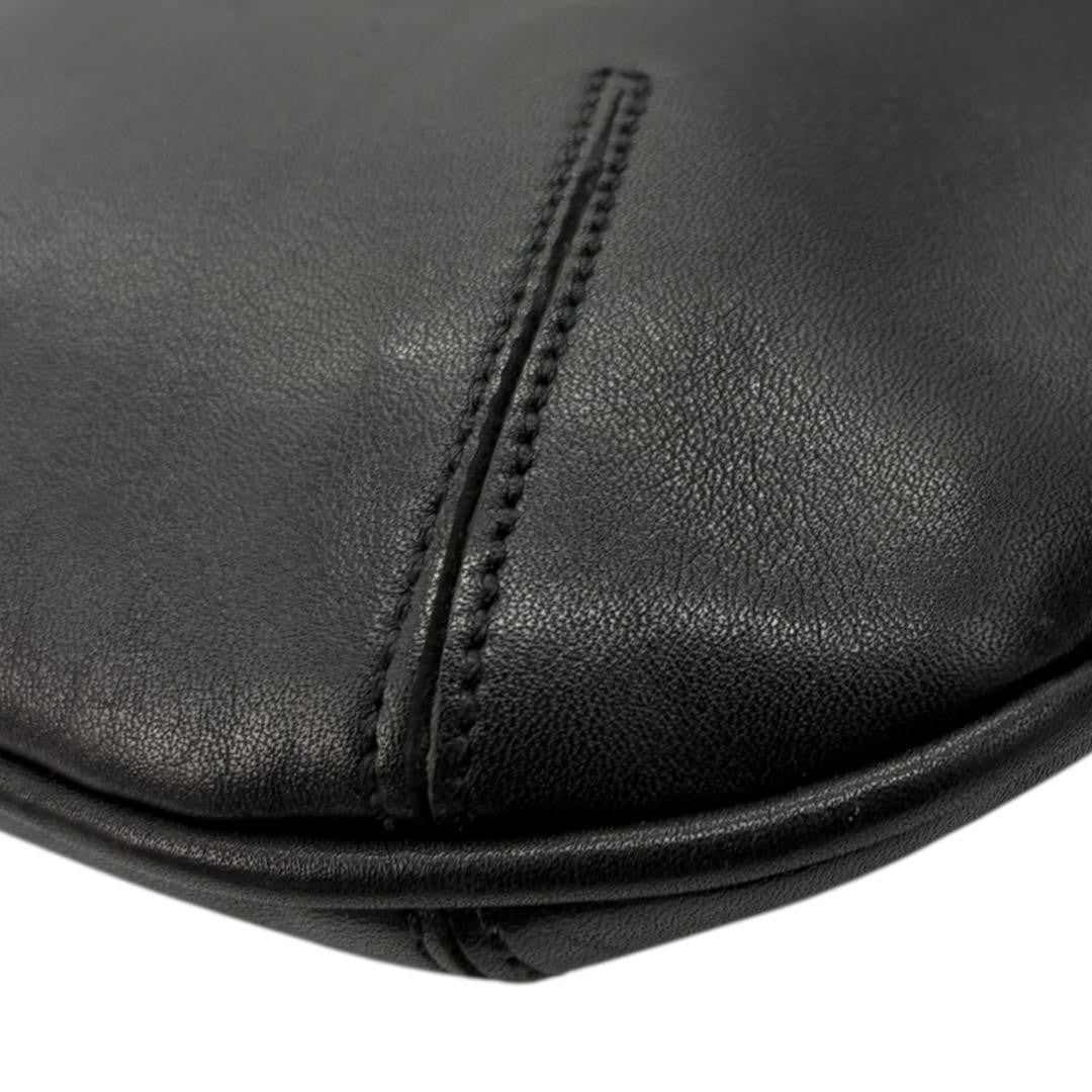 COACH Shoulder Bag Purse Leather Authentic