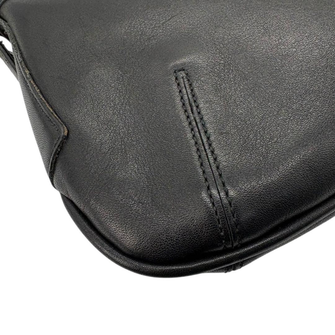 COACH Shoulder Bag Purse Leather Authentic
