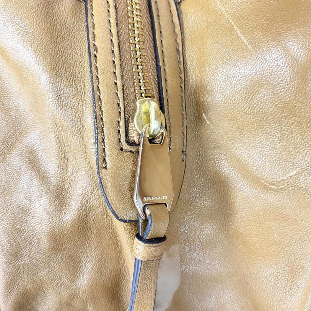 COACH Shoulder Bag Purse Signature 32353 Turn Lock Authentic