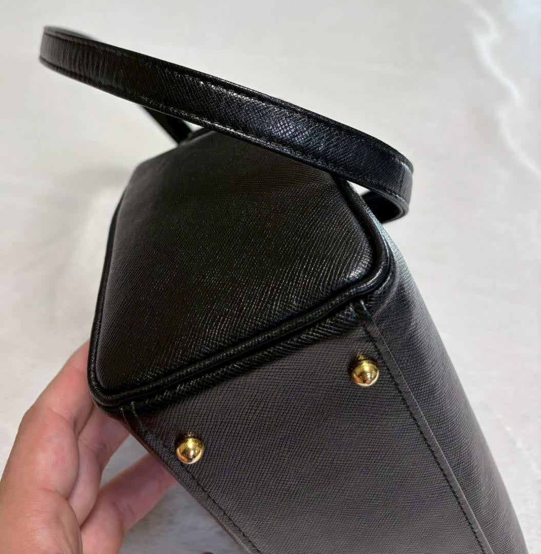 GIVENCHY Hand Shoulder Bag Tote Purse 2way Leather Authentic
