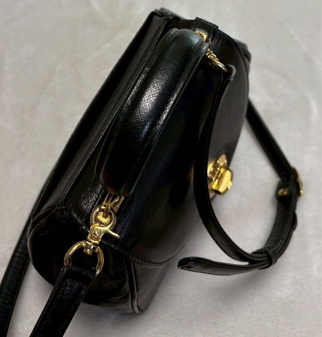 GIVENCHY Hand Shoulder Bag Tote Purse 2way Leather Authentic