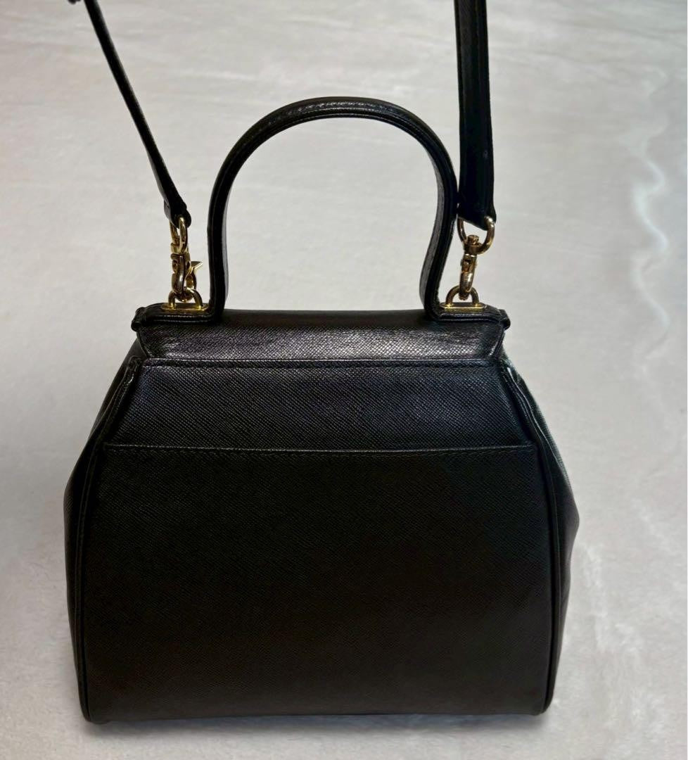 GIVENCHY Hand Shoulder Bag Tote Purse 2way Leather Authentic