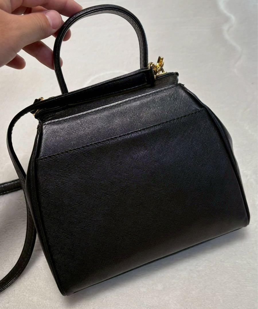 GIVENCHY Hand Shoulder Bag Tote Purse 2way Leather Authentic