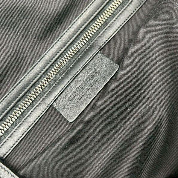 GIVENCHY Hand Shoulder Bag Tote Purse 2way Nightingale 4G Purple Authentic