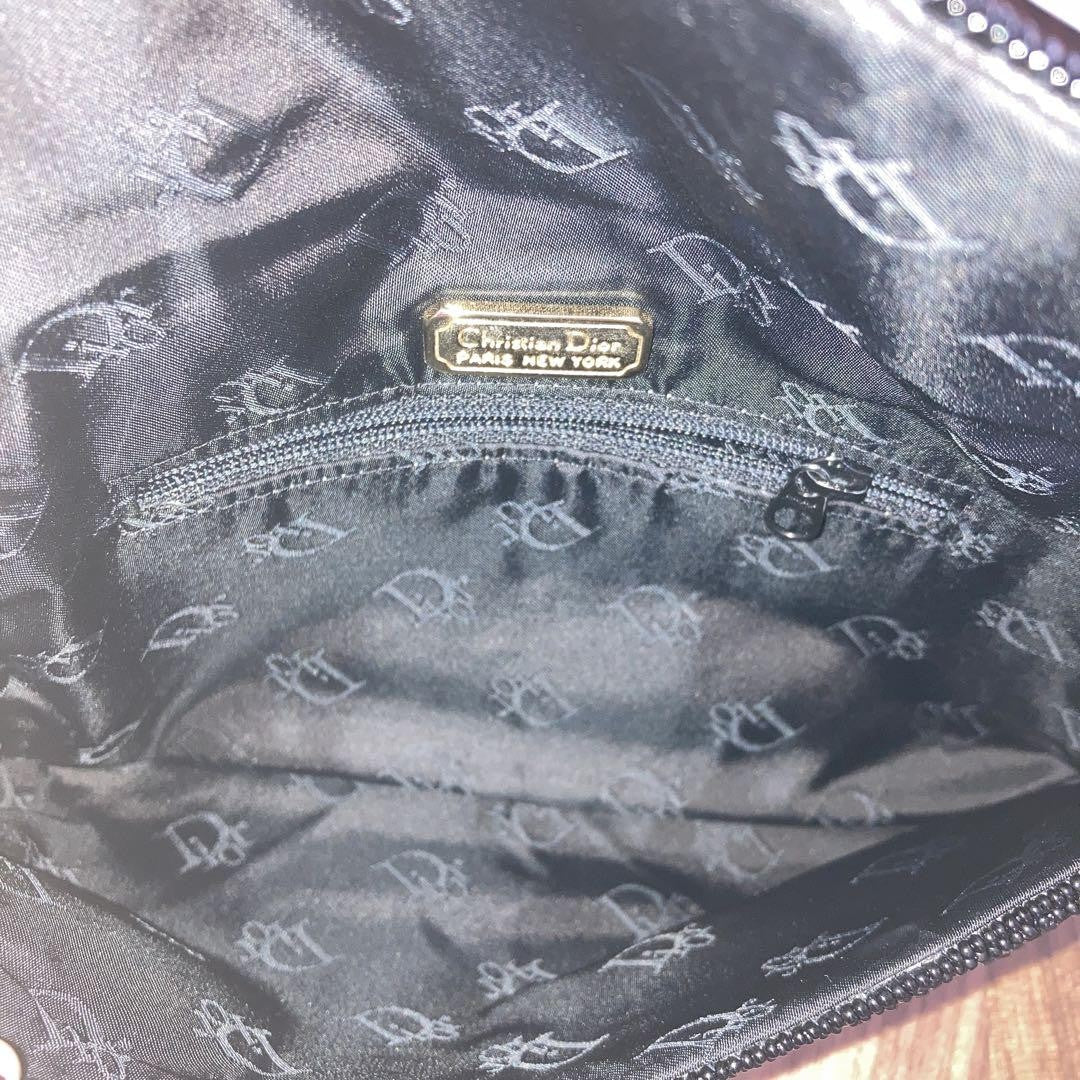 Christian Dior Clutch Bag Party Second Bag Logo Authentic
