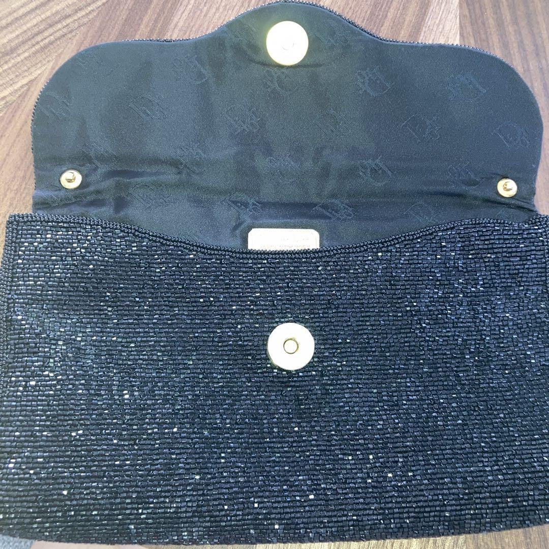 Christian Dior Clutch Bag Party Second Bag Logo Authentic