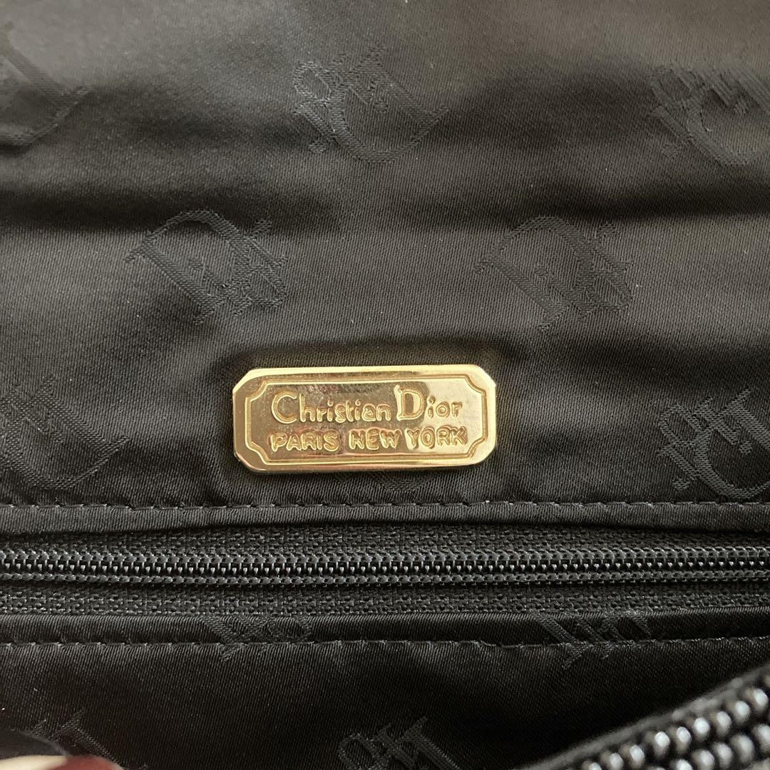 Christian Dior Clutch Bag Party Second Bag Logo Authentic