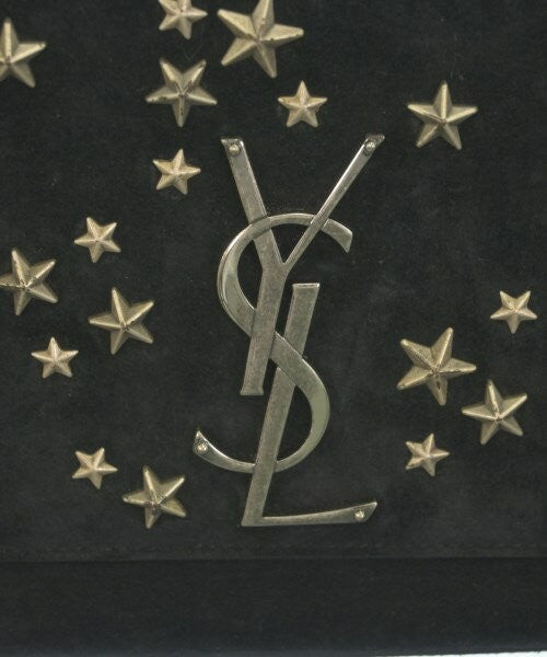 Saint Laurent Paris Shoulder Bag Purse YSL Cassandra Black Authentic