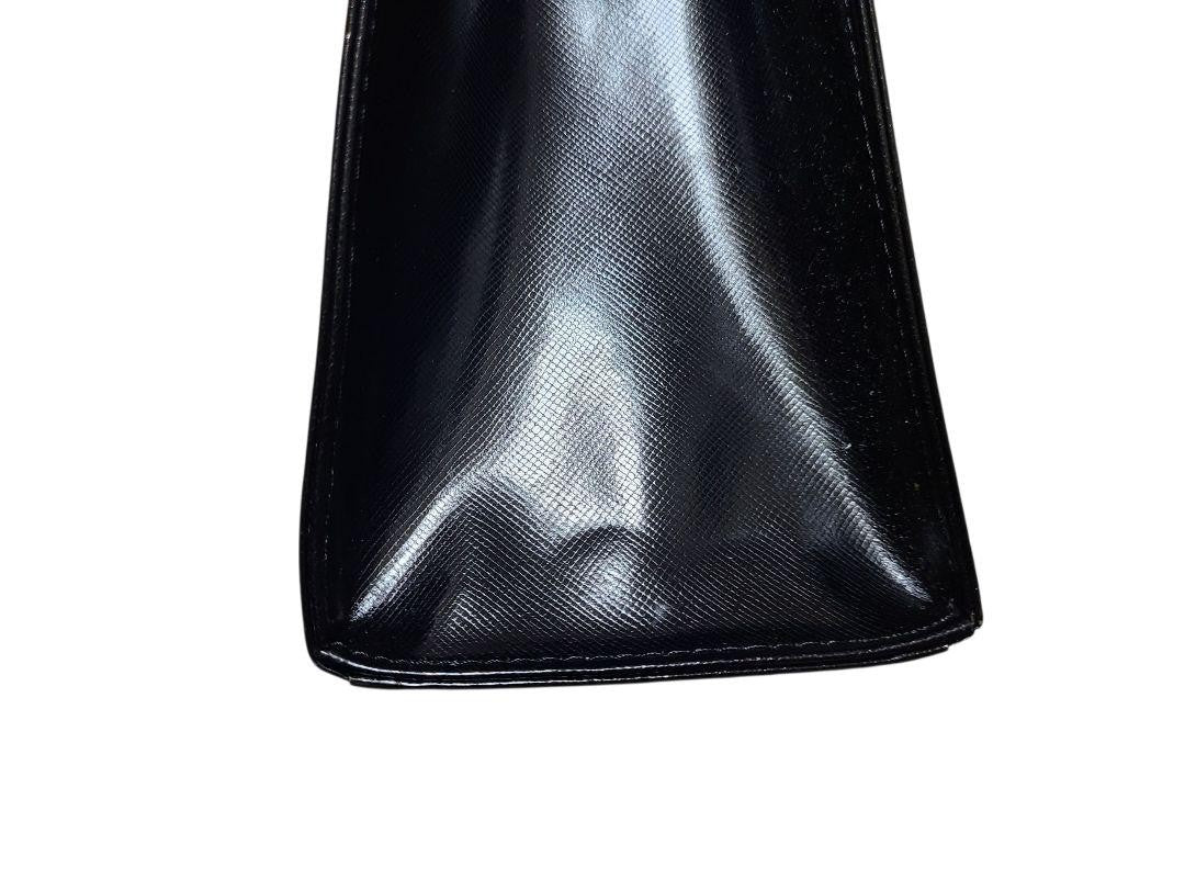 Saint Laurent Shoulder Bag Purse Logo Black Authentic