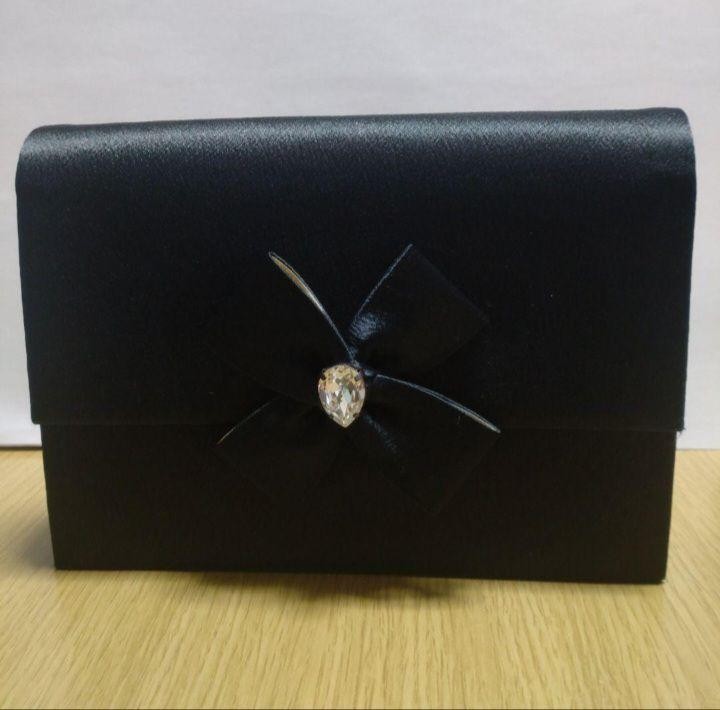 Saint Laurent Clutch Bag Second Bag Black Authentic